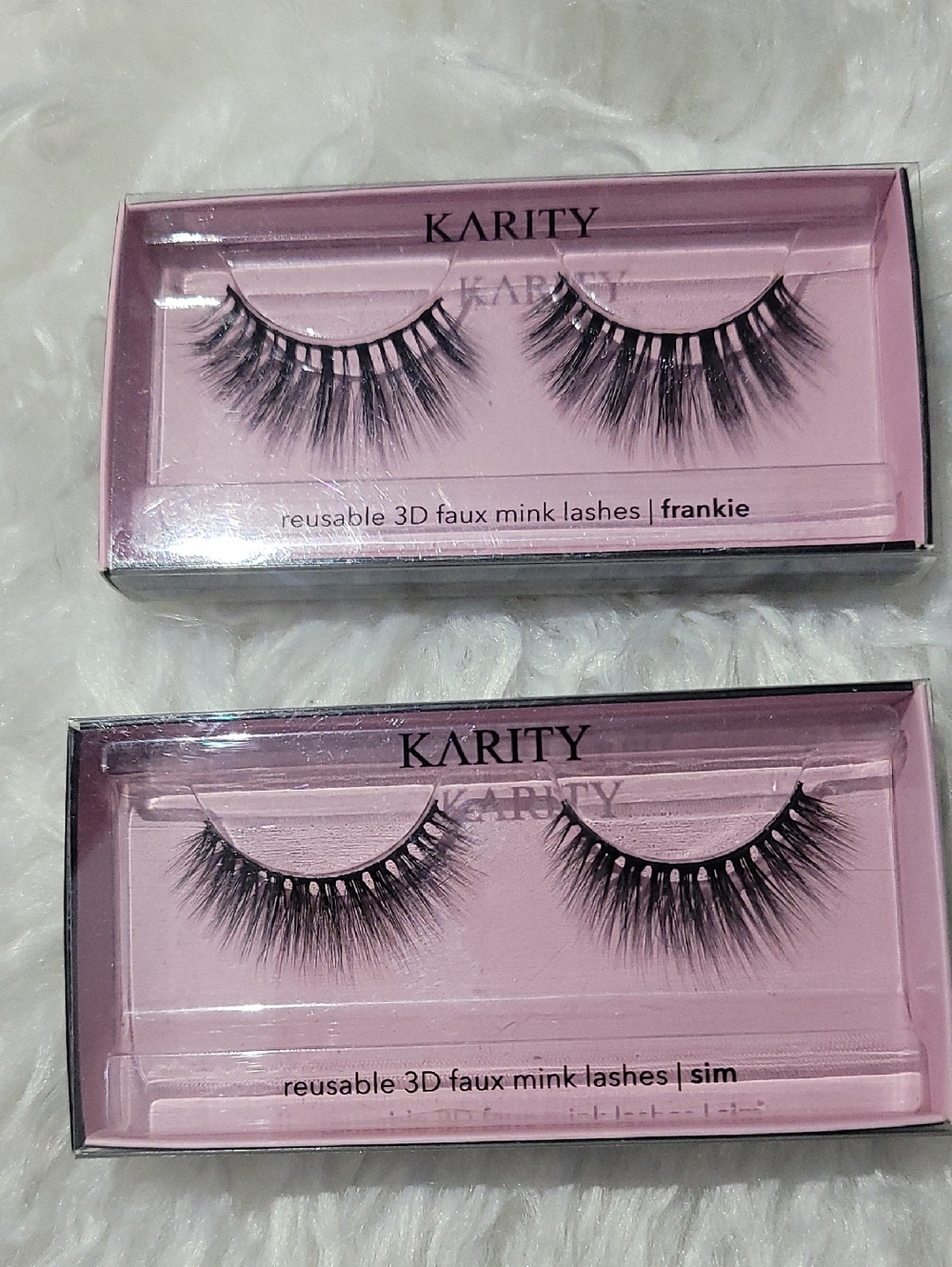 KARITY 3D False Minx Lashes, Bundle Of 2 Sets